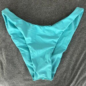 Handmade Turquoise Bikini Bottoms